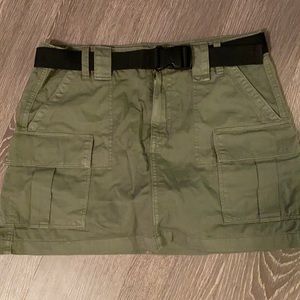 Camo Mini Skirt